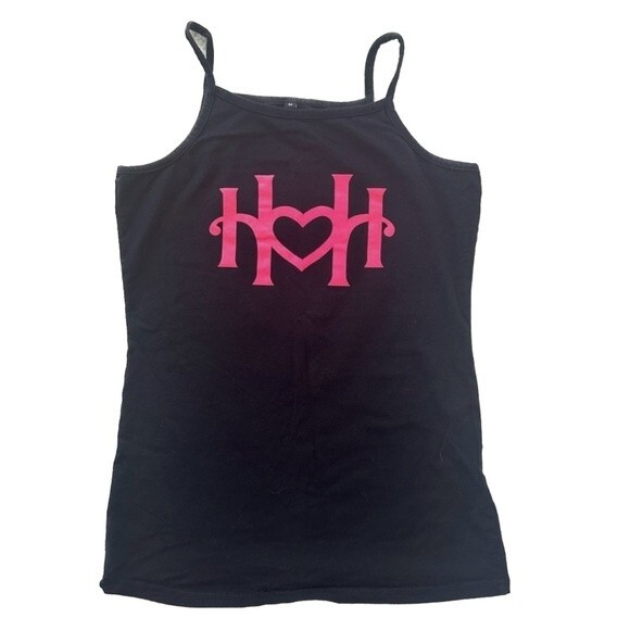 HUGS & HONIS Hawaii Signature Logo Hawaiian Aloha Designer Tank Top M - Picture 1 of 4